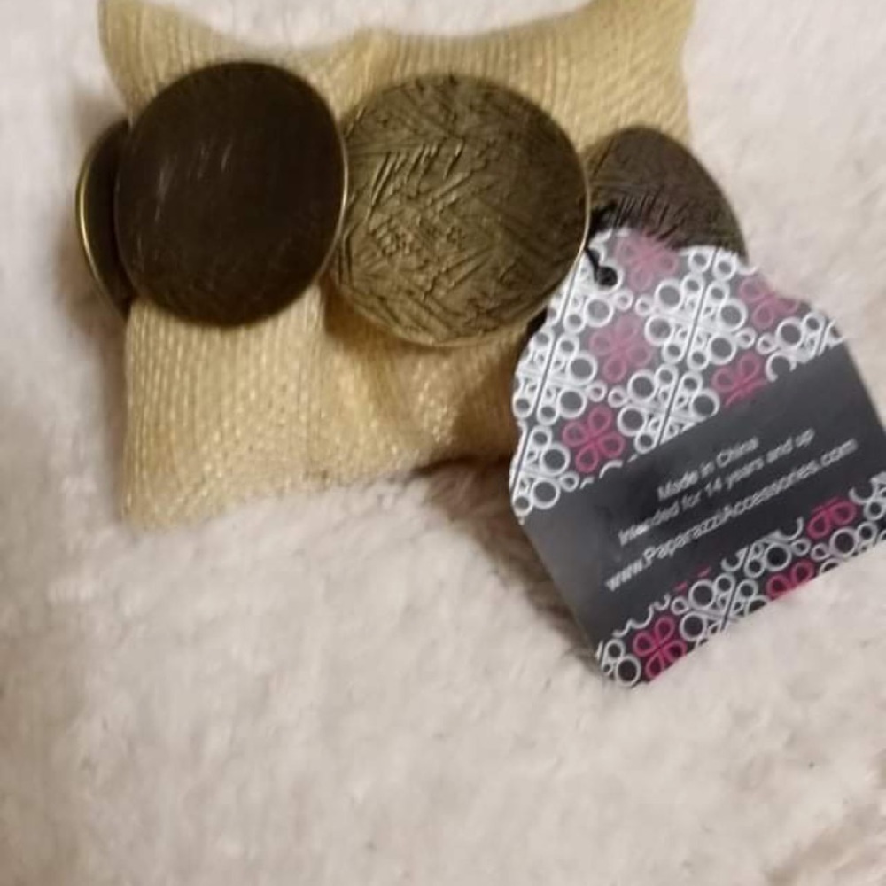 Extra Etched - Brass - Bracelet. New.